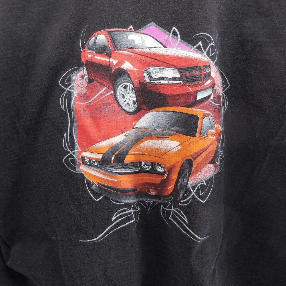 Cromax Axalta Paint Dodge Challenger Avenger Car Racing Black‎ T Shirt Size XL